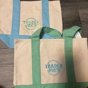 Trader Joe's Canvas Tote Bags
